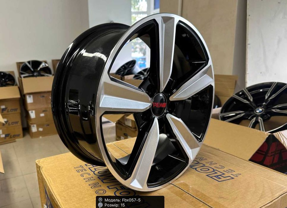 Нові диски R15 5*100 / Найкраща ціна / Шоурум
