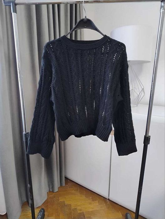 Женский джемпер свитер ажурный