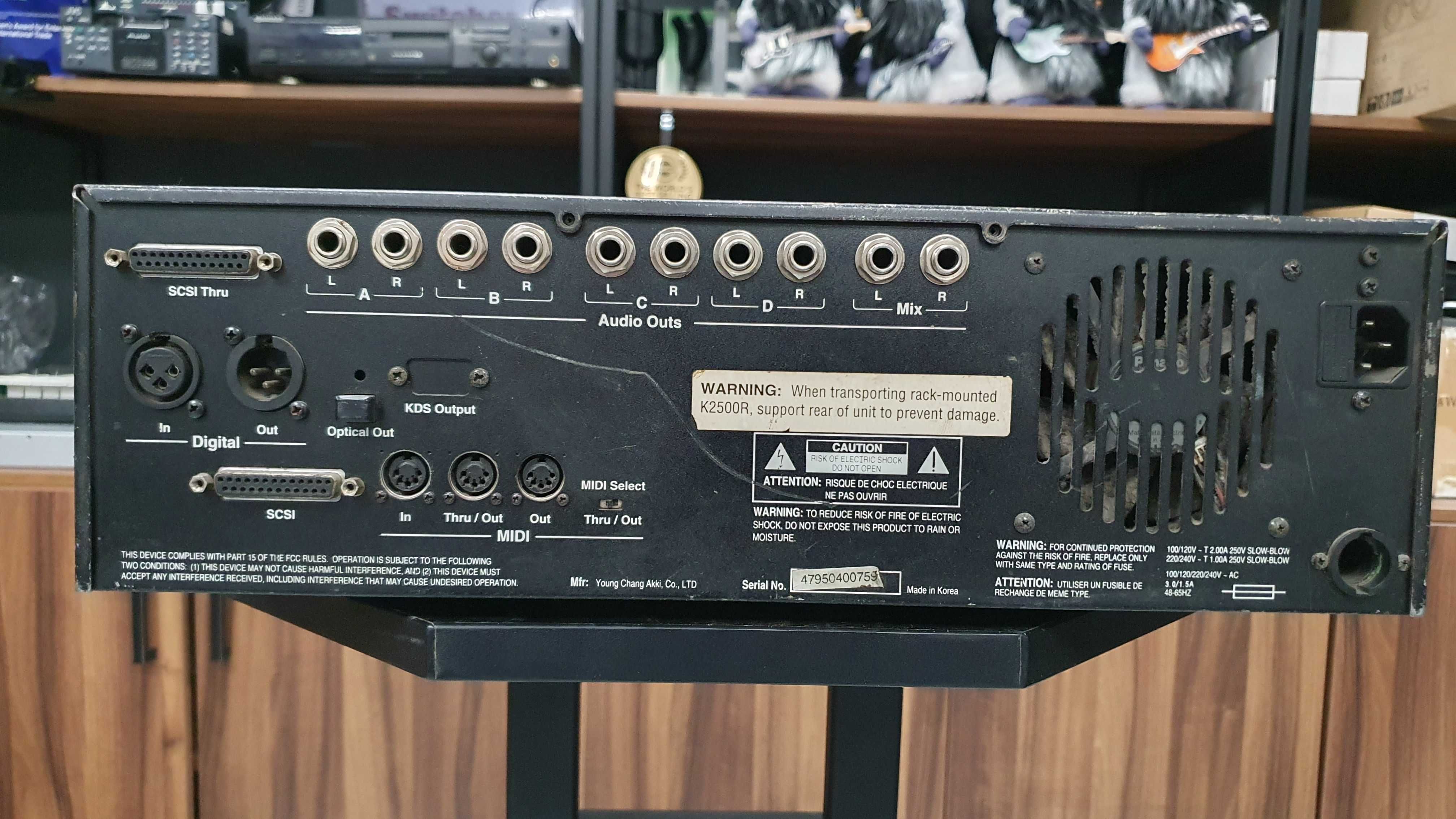 KURZWEIL K2500RS Sampler звуковой модуль-семплер