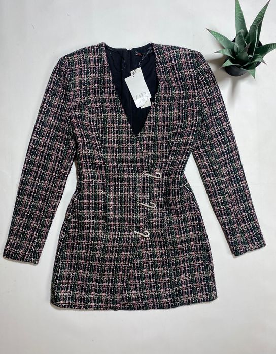 Жіноча сукня-піджак.твідова сукня.святкова сукня.міні сукня