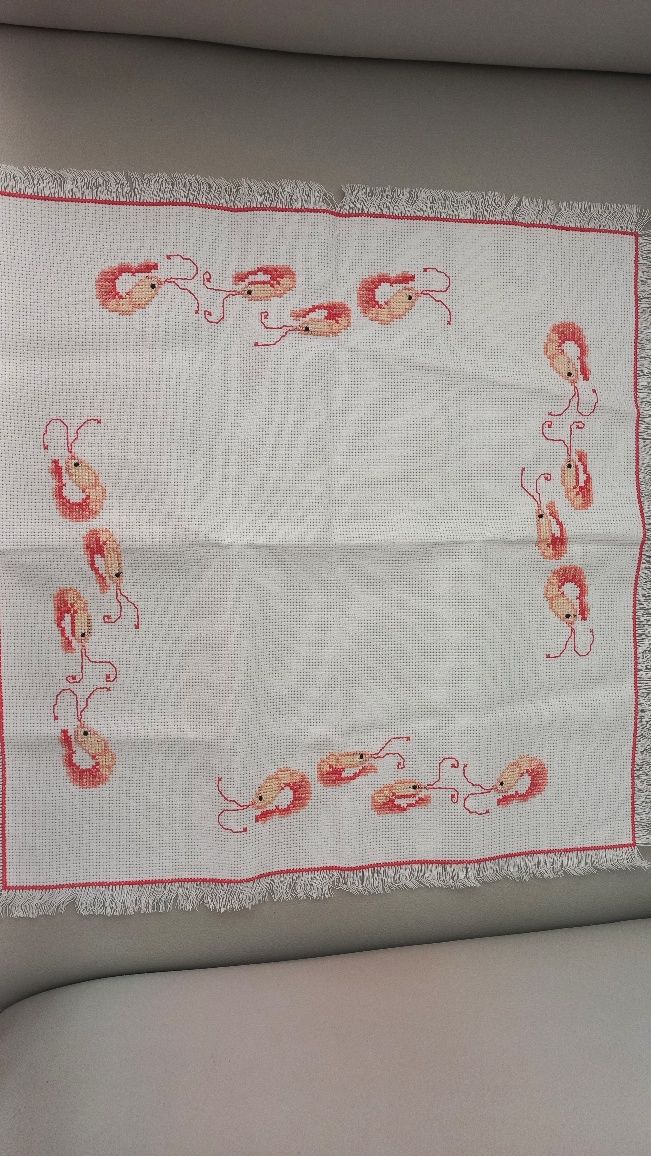 Pano cozinha novos bordados à mão