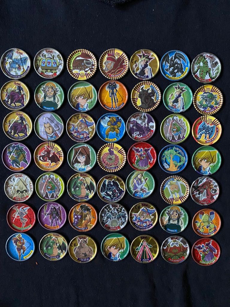 YU GI OH tazo, Kapsle Yu gi oh, metal tazo, pokemon, zestaw, dzieci