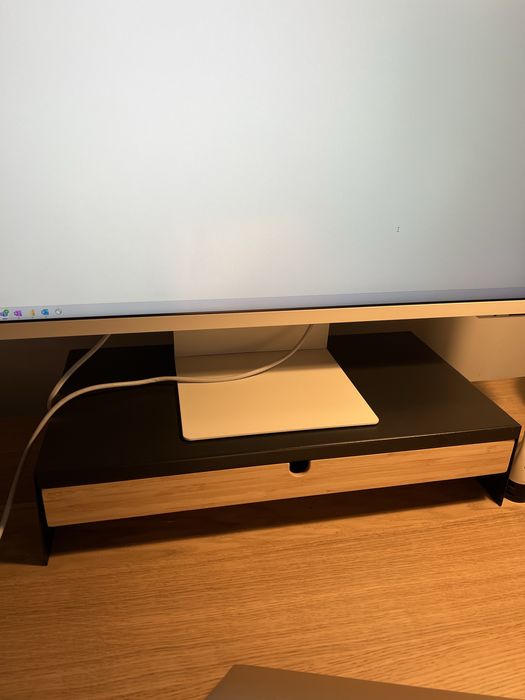 Podstawka pod Monitor Ikea ELLOVEN czarna