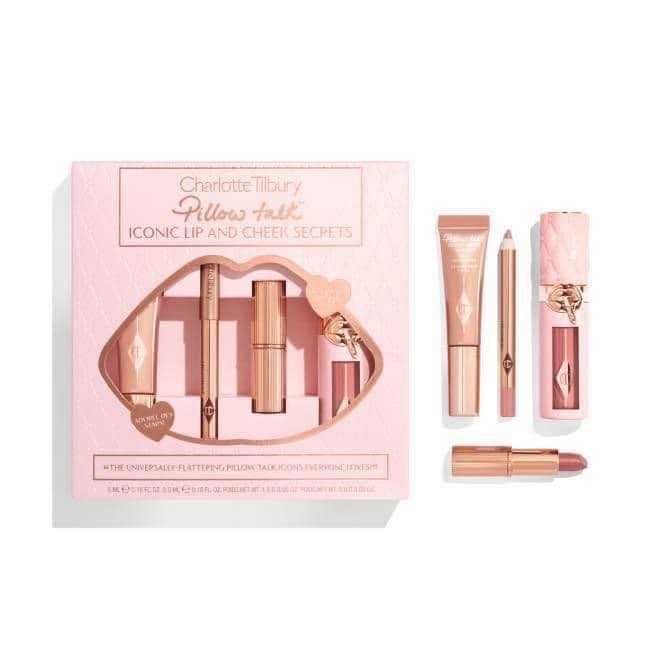 Charlotte Tilbury Pillow Talk Iconic Lip and Cheek Secrets zestaw