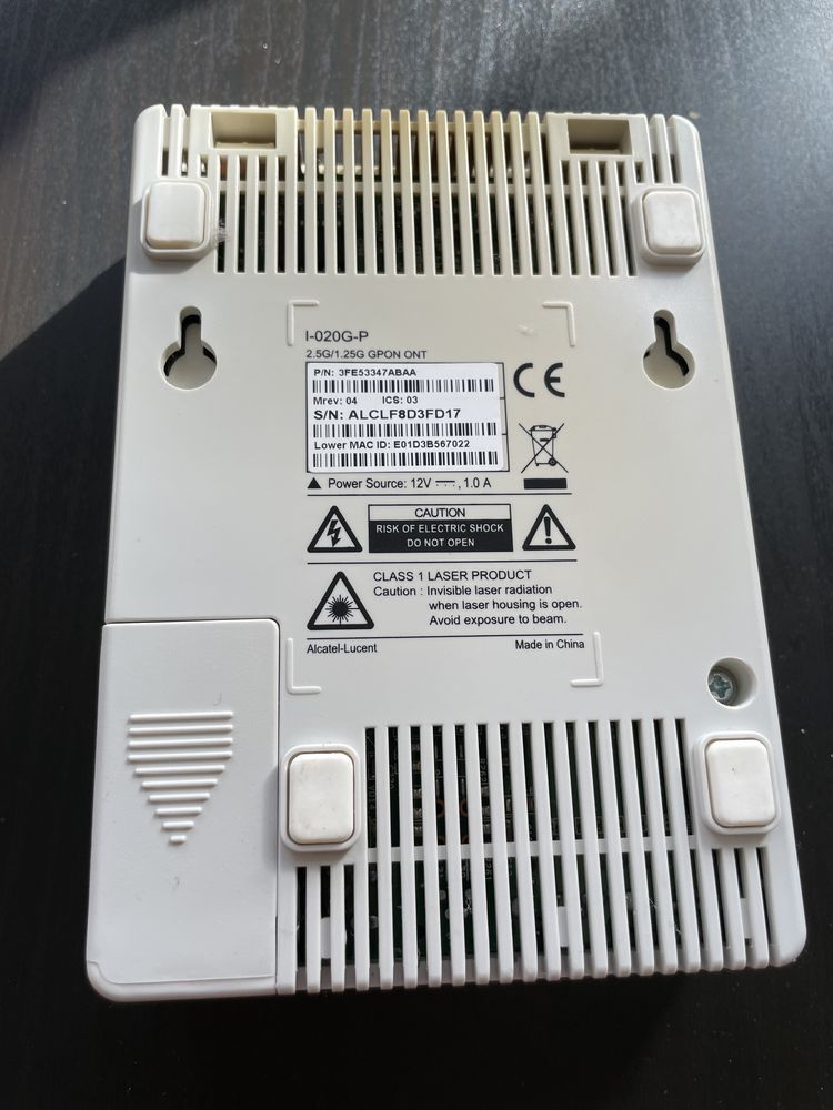 $ Alcatel Lucent i-020g-p GPON optical network terminal swiatłowód