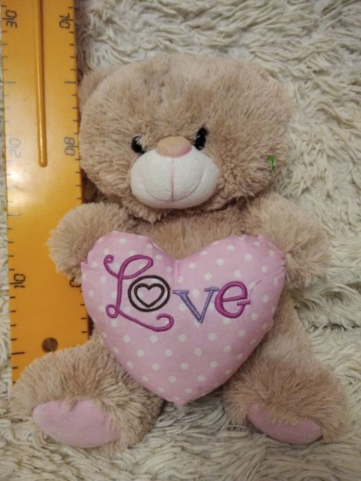 мягкая игрушка Медведь Миша в шарфе