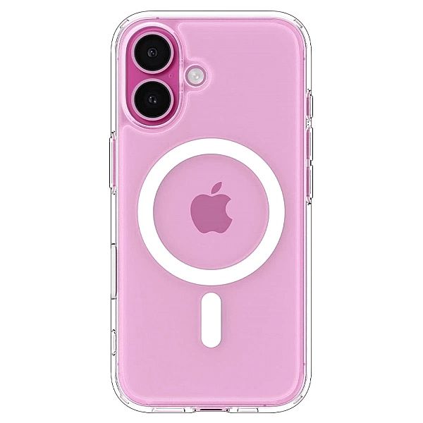 Etui Spigen Ultra Hybrid "T" MagSafe na iPhone 16 - białe