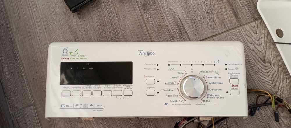 części z pralki Whirlpool AWE 92365P
