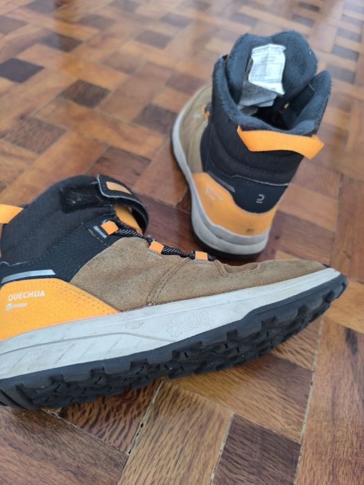 Botas impermeáveis quechua 32
