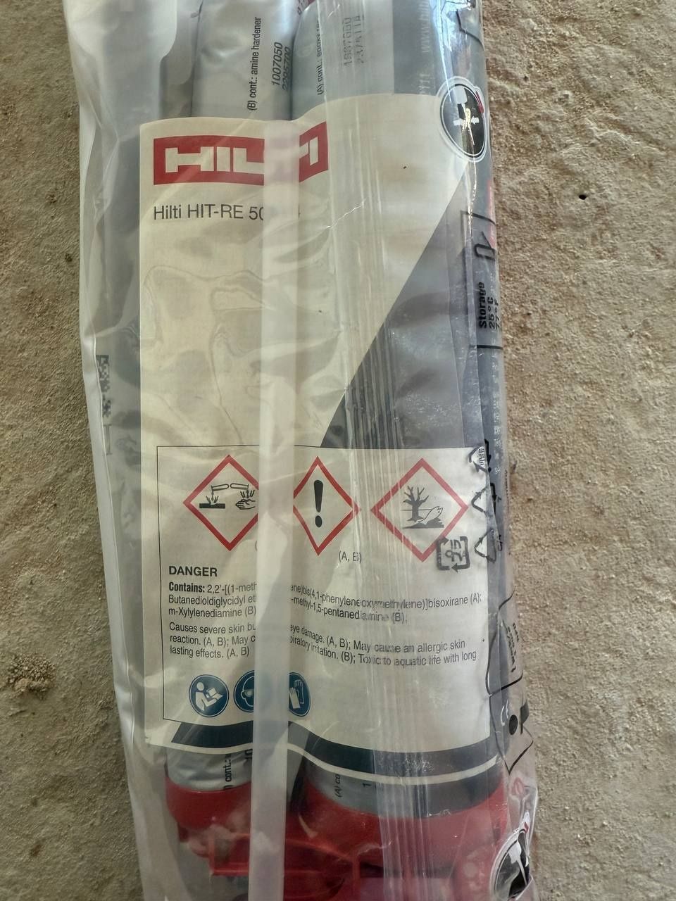 Hilti HIT-RE 500 V4 Епоксидний анкер / Хімічний анкер HILTI