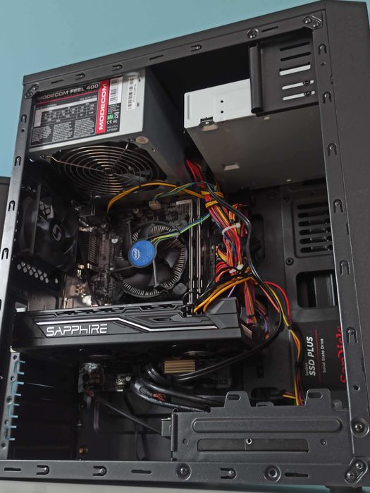 Komputer stacjonarny do gier | i5 7400 | RX 570 | 16GB DDR4