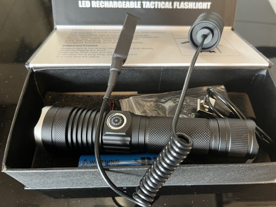 Lanterna kit carabina e espingarda para caça