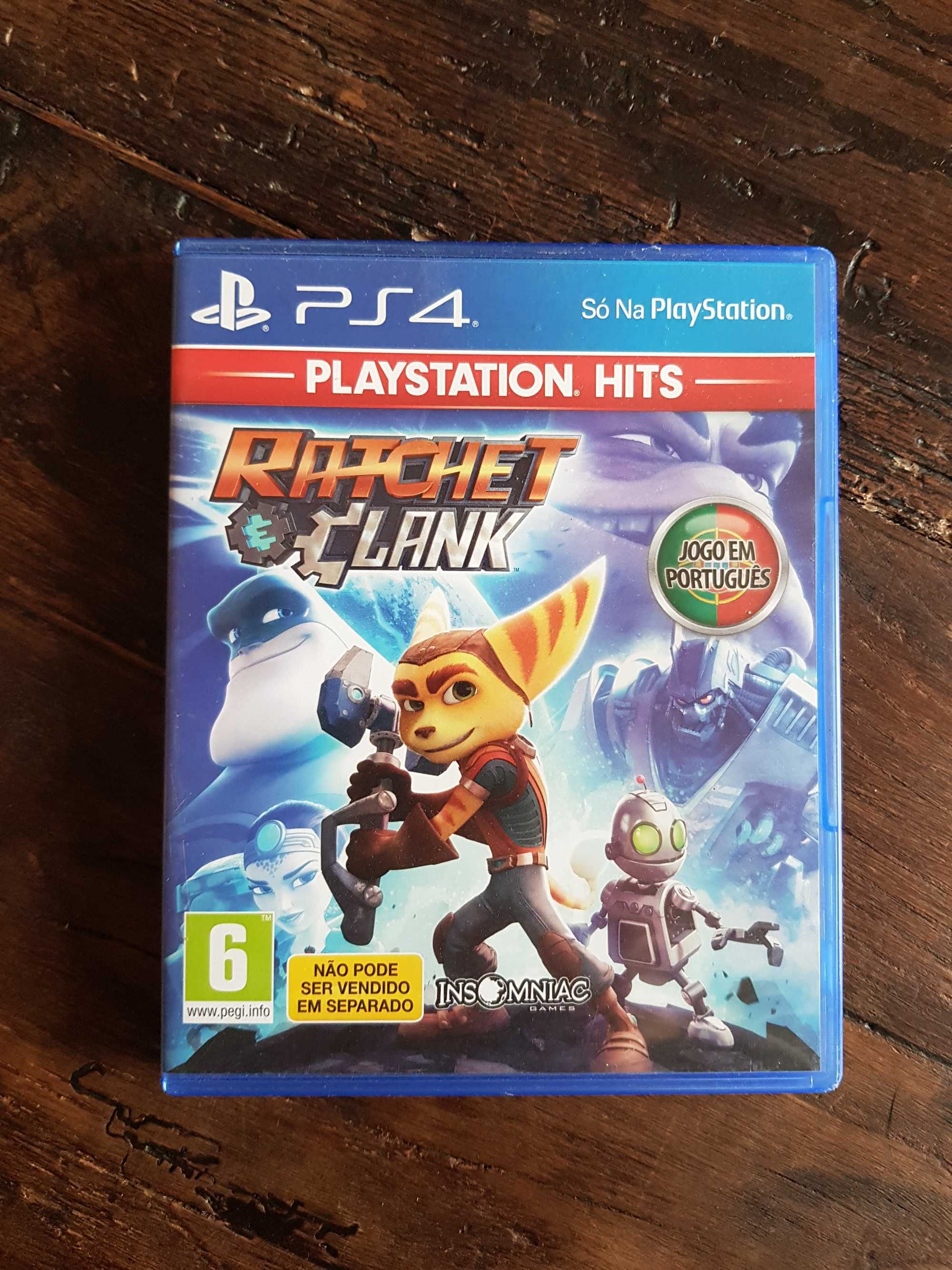 Ratchet e Clank jogo para Ps4