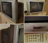 Telewizor Panasonic Quintrix/srebrny/kineskopowy/pilot