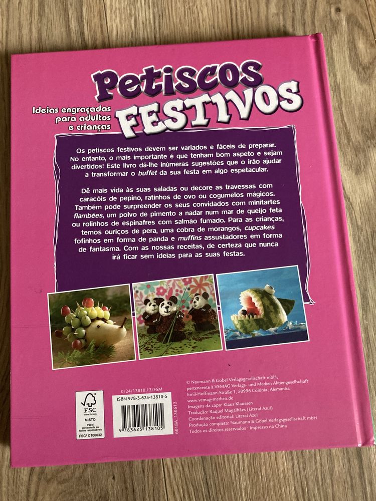 Livro de petiscos festivos