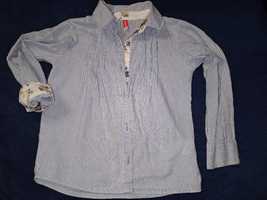 Koszula tunika błękitna dla dziewczynki 110 5.10.15 100% bawełna