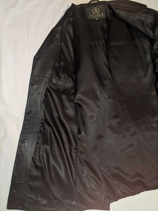 Пиджак мужской кожаный 52