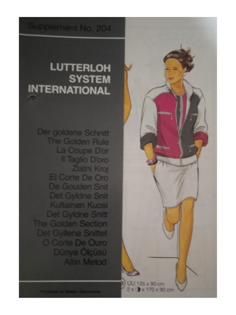 Sistema Lutterloh - Moldes de Roupas