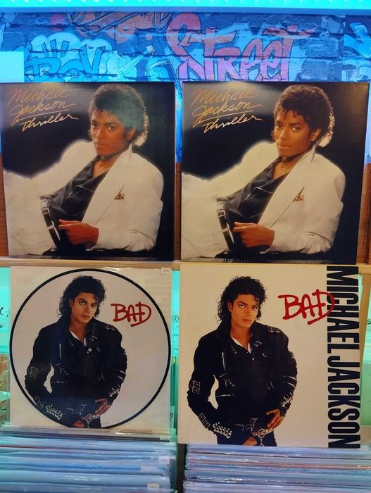 Vinil - M. Jackson, Madonna, Maneskin, Spice G.,Moroon 5, F. Hardy