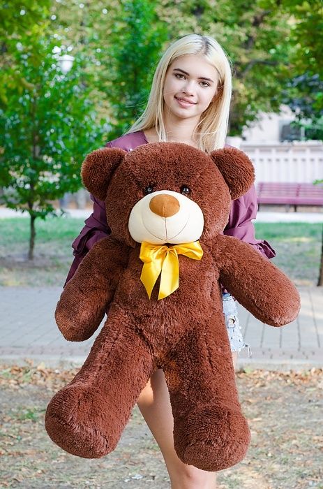 Плюшевий ведмедик Рафаель 100 см, м'який ведмідь. РОЗПРОДАЖ!
