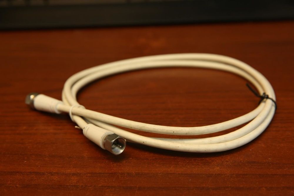 kabel przewód SAT TV do telewizji satelitarnej 210 cm lub 150 cm 5 m