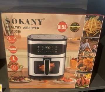 Аерофритюрниця Rainberg 3500W електрична повітряна Аерогриль на 8 л