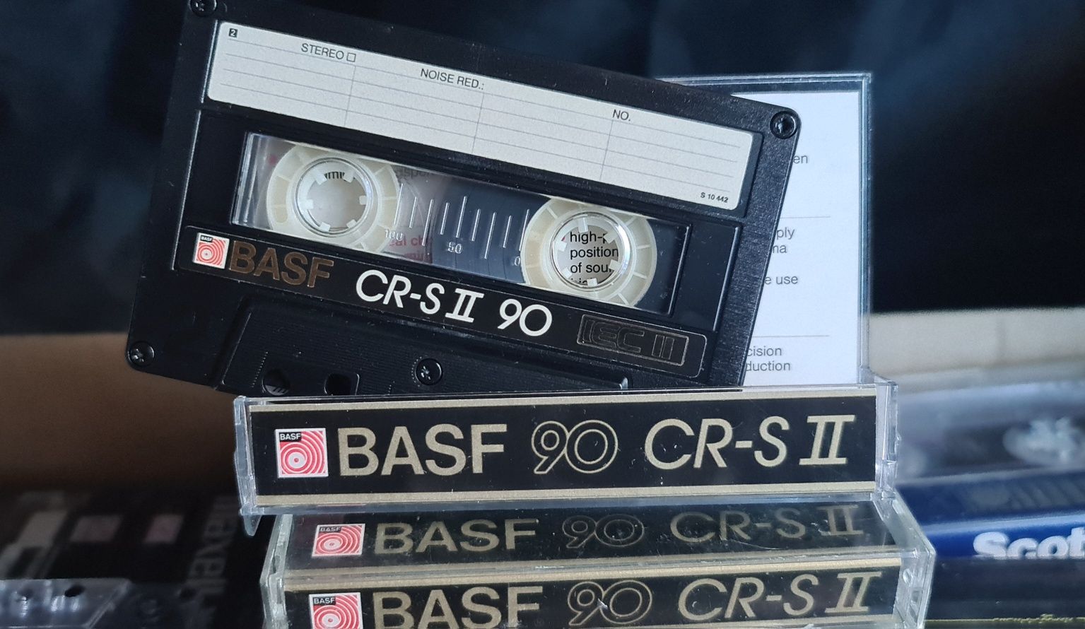 Kaseta magnetofonowa BASF CR S II