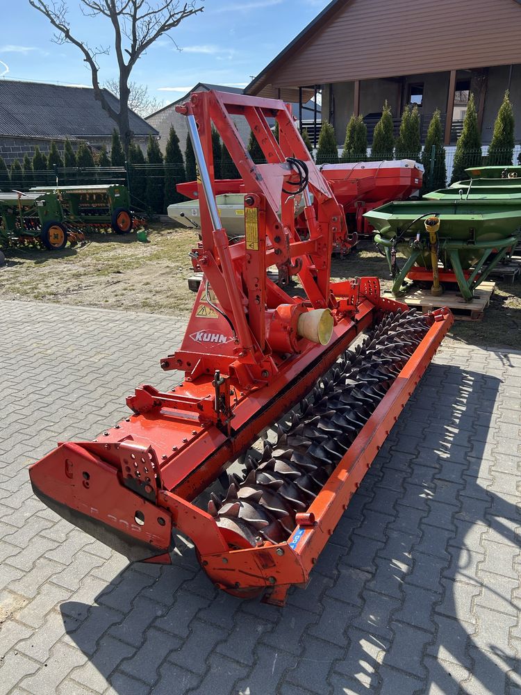 Agregat brona wirowa Kuhn HRB 302 D 3m super stan bdb uprawowo siewny