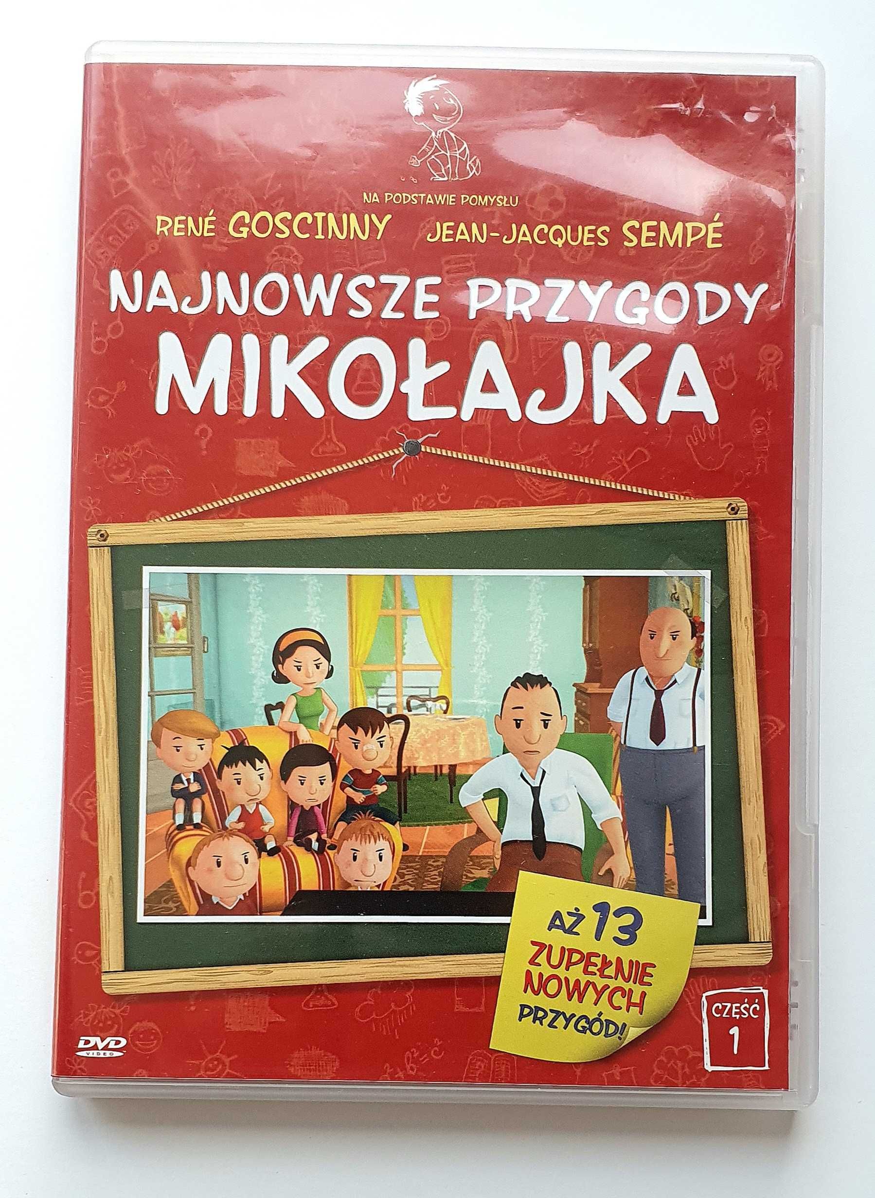 Najnowsze Przygody Mikołajka, film na DVD