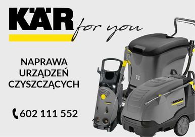 Naprawa urządzeń czyszczących Karcher Wrocław