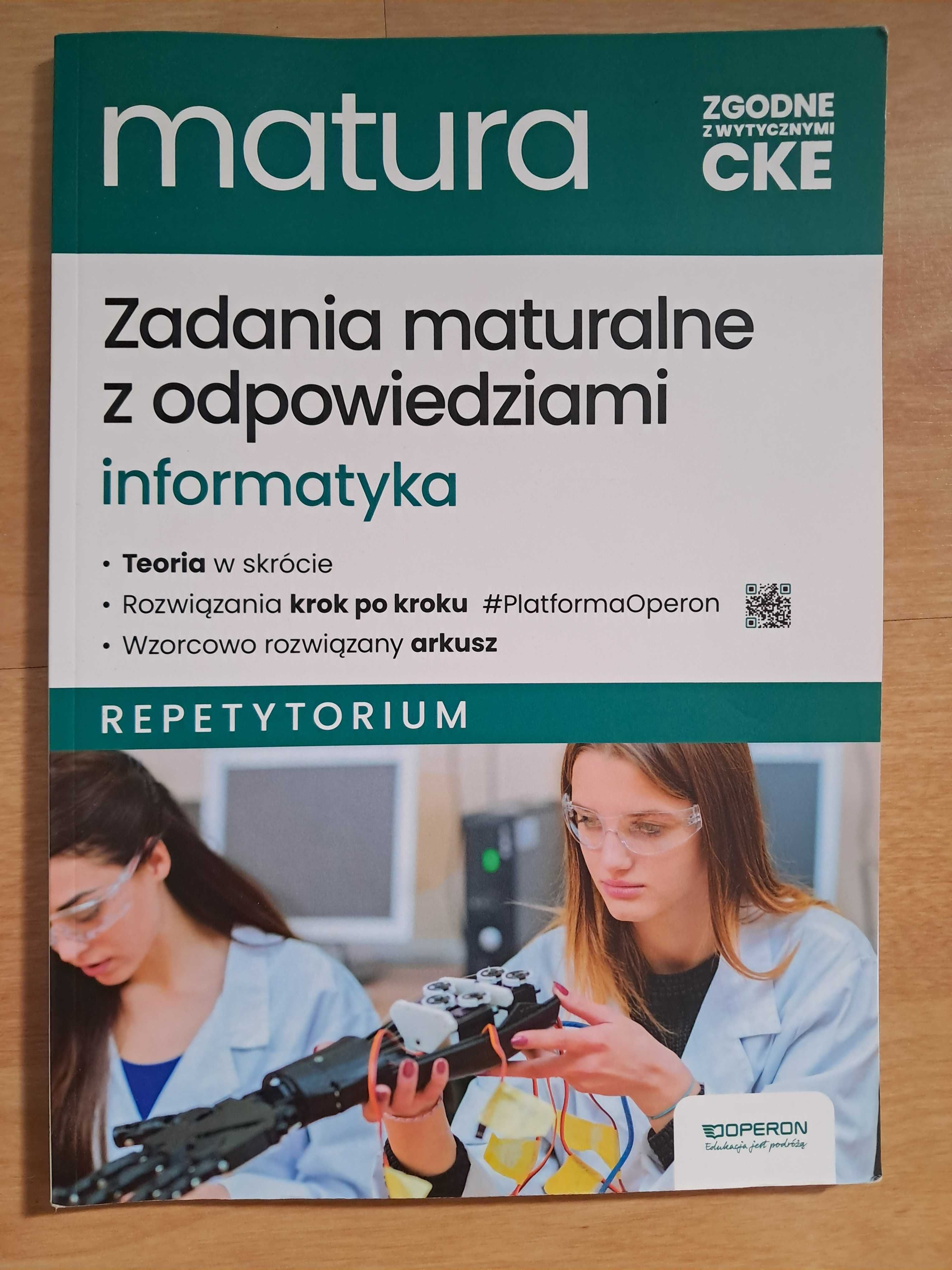 Matura Informatyka Repetytorium Zadania z odpowiedziami Operon NOWA
