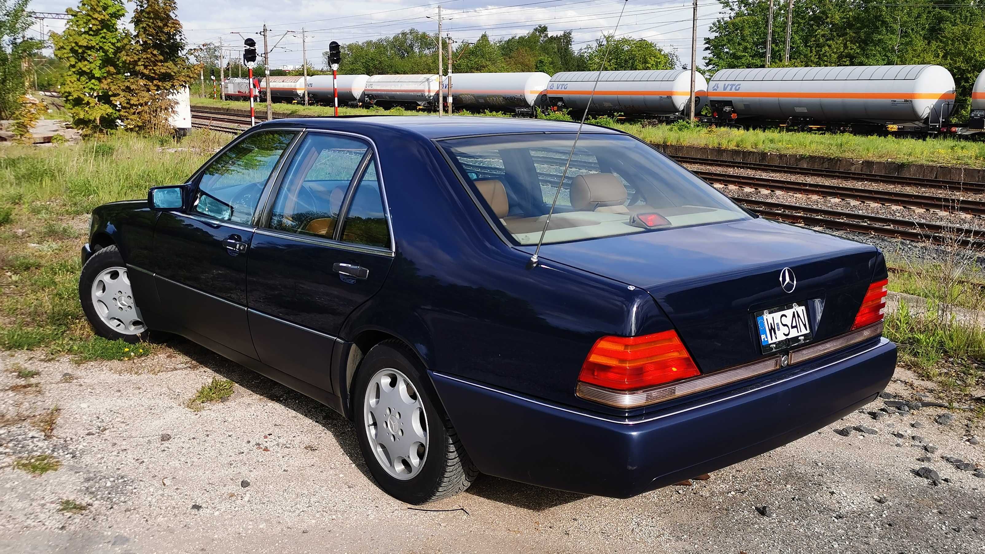 Mercedes W140 300SE lepszy od W124 wersja USA skóry Palomino Warszawa