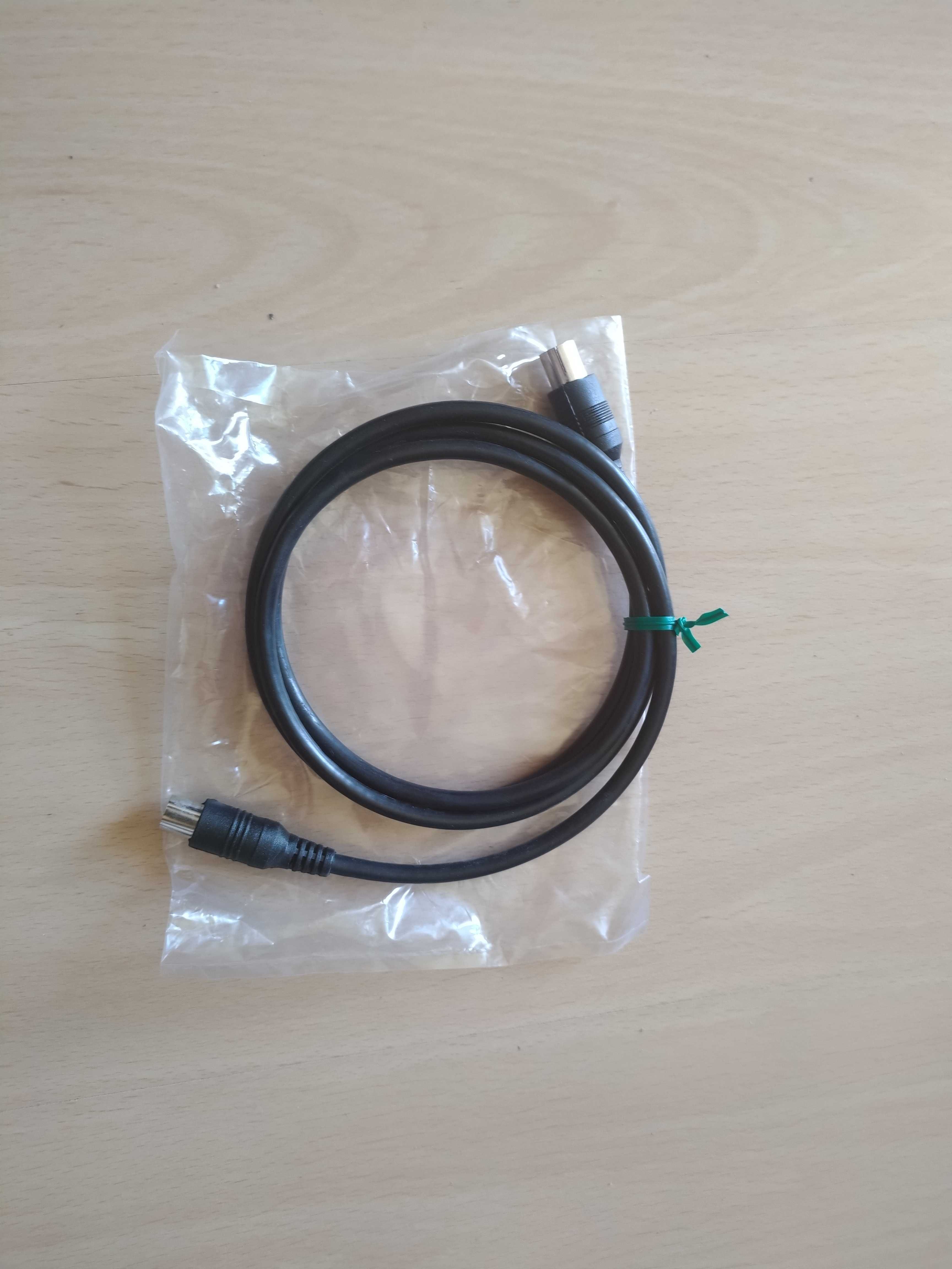 Nowe przewody audio wideo lub antenowe
