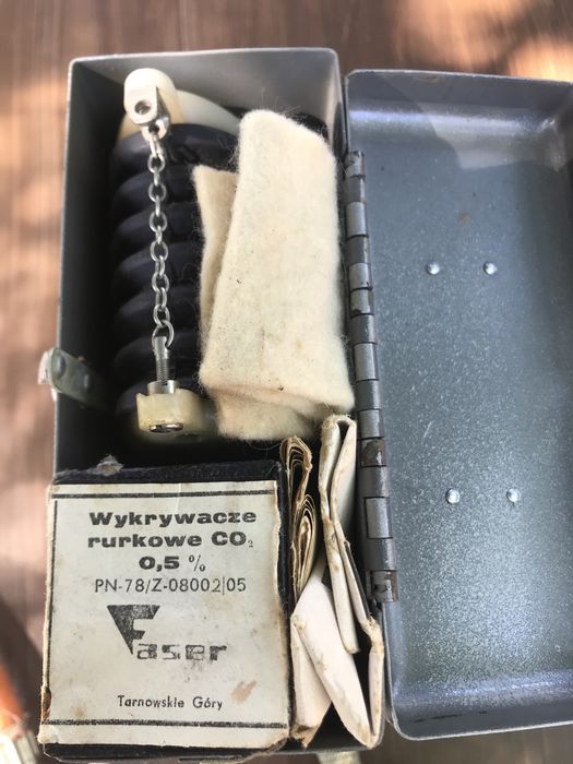 Wykrywacze rurkowe CO2 PRL