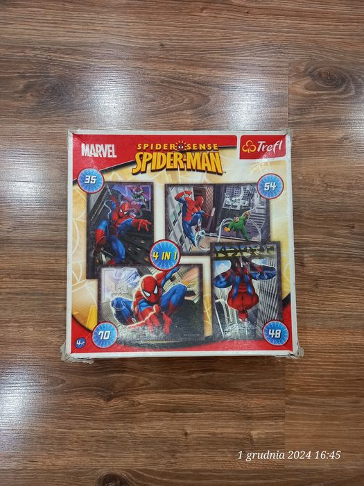 Puzzle Spider-Man 4w1 kompletne od trefl