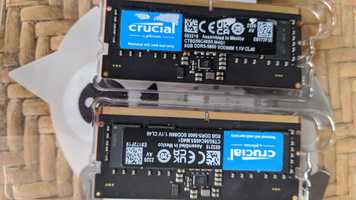 MEMORIAS DDR5 Crucial RAM 16 GB Kit (2 x 8) DDR5 5600 MHz CL46 SODIMM