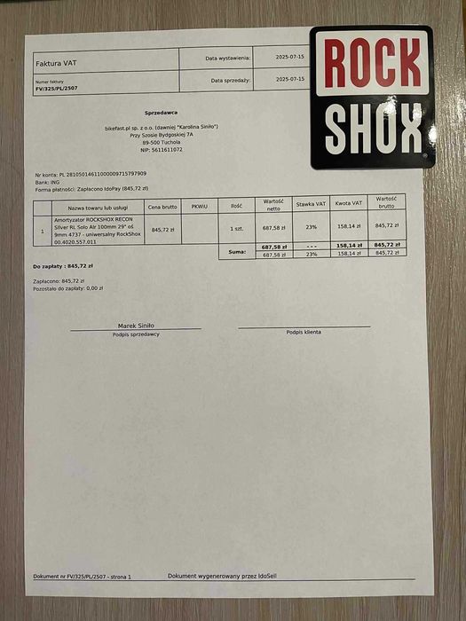 Doinwestowany Trek Marlin 5 gen 3 2025, (gwarancja)