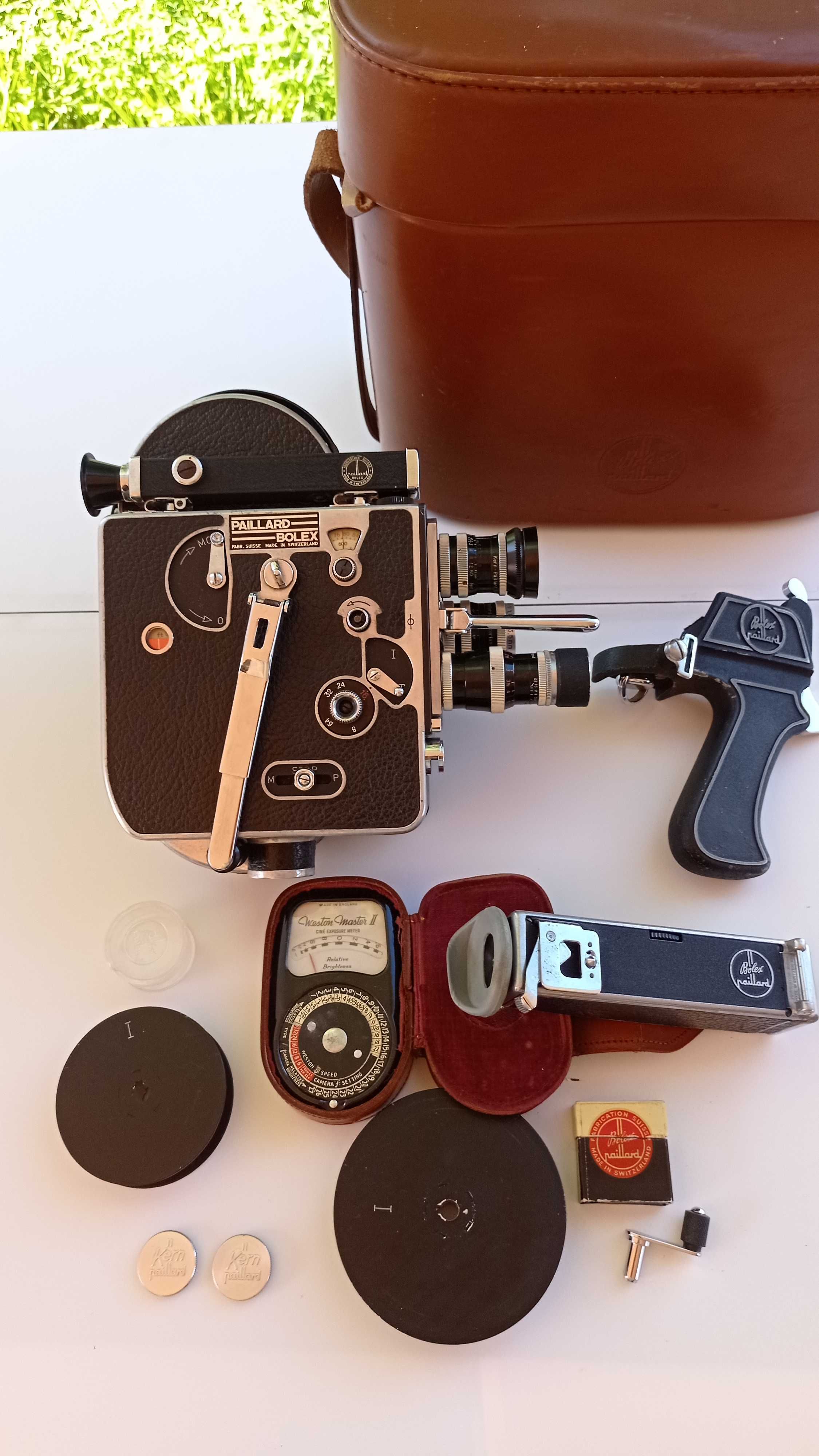 Maquina de Filmar Paillard Bolex 16mm