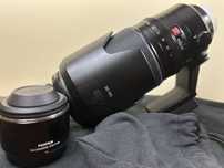 Lente 50-140 e teleconverter 2x