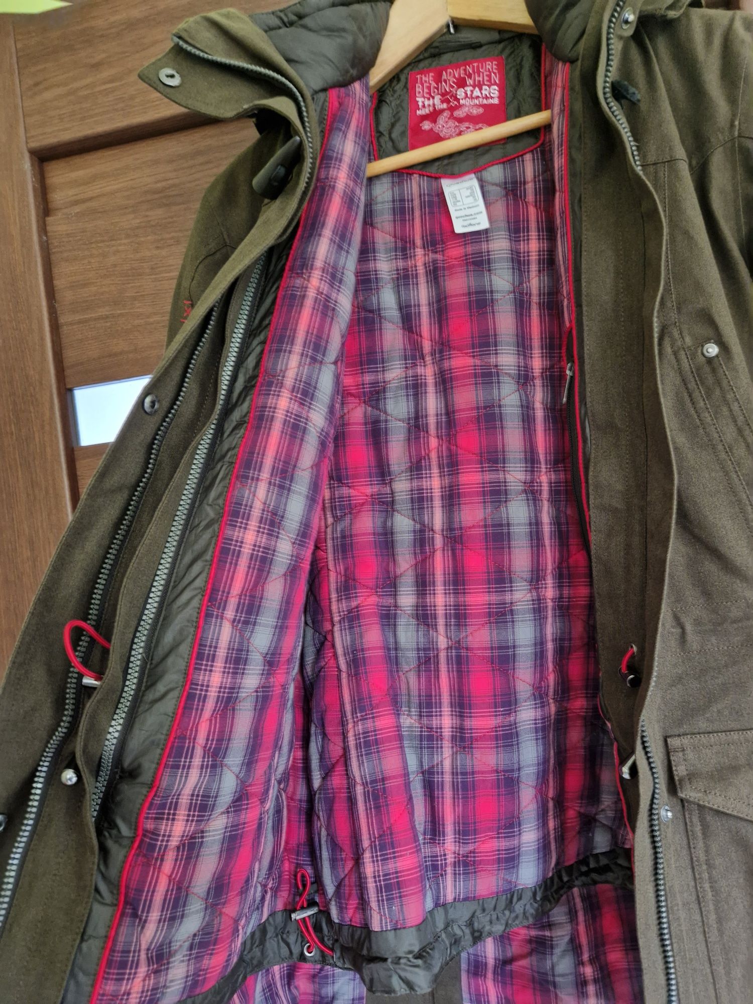 Kurtka parka z podpinką Quechua XS