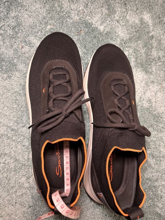 Чоловічі кросівки Santoni Luxury Knit Sneakers