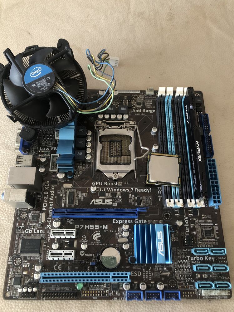 Motherboard + CPU + Cooler