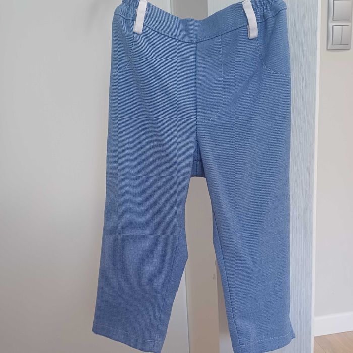 Garnitur dla 6-8 miesięcznego chłopca na chrzest i nie tylko (rozm.80)