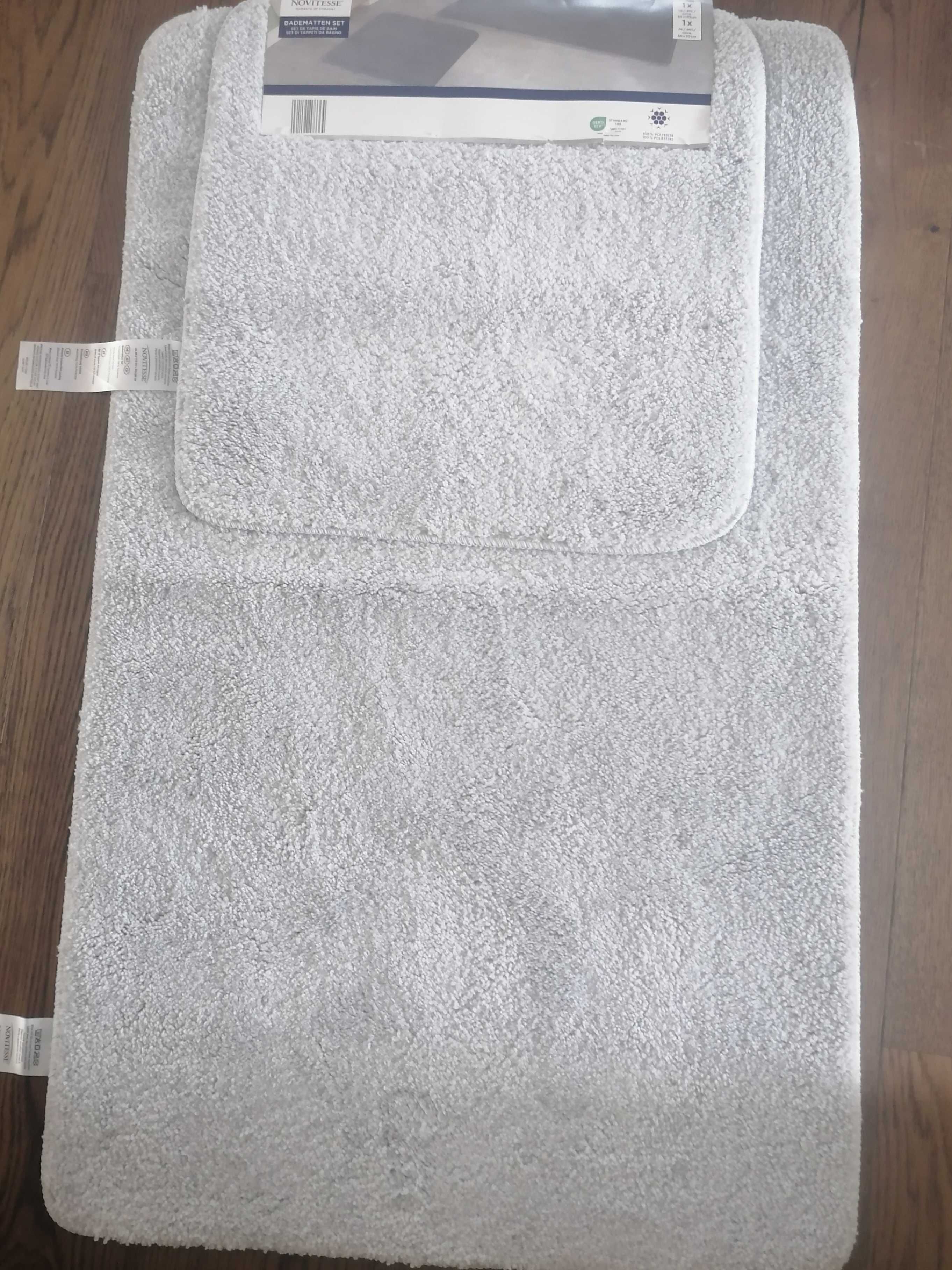 Dywanik lazienkowy, komplet 65x110 + 50x50