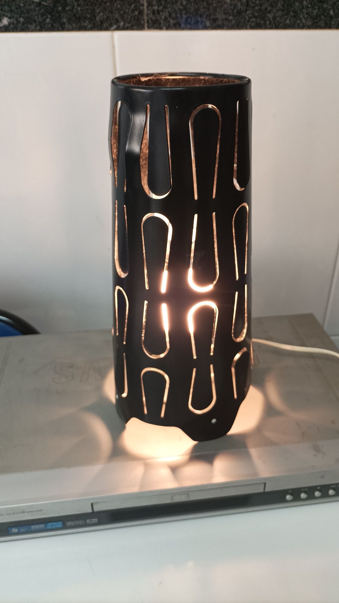 Candeeiro ikea preto
