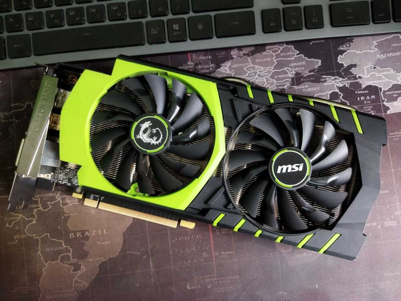 Видеокарта MSI GTX 970 Gaming 100ME