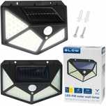 lampa uliczna ogrodowa 100 led SOLARNA CZUJNIK RUCHU ZMIERZCHU 100 L