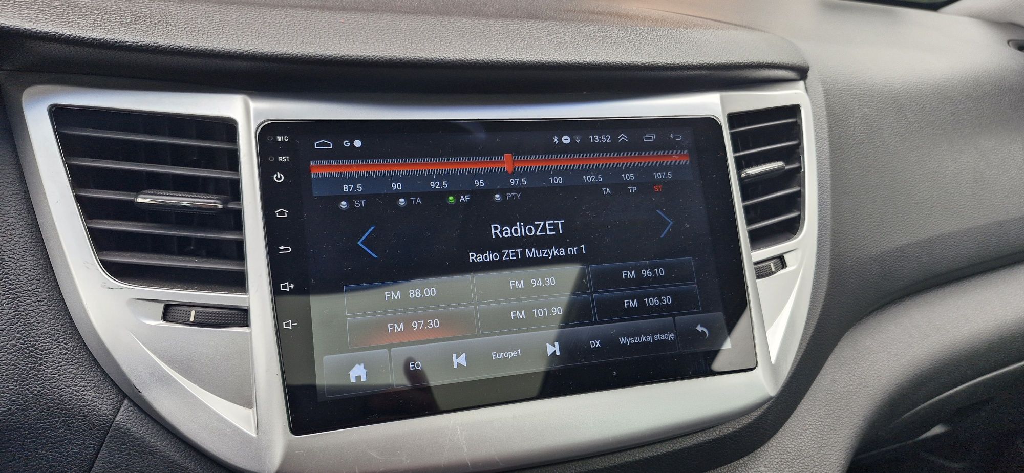 Radio nawigacja Tucson