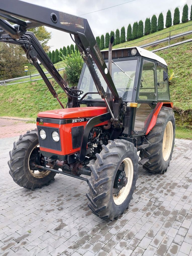 ZETOR 7745 orbitrol 4x4 tur 4 opony od nowosci