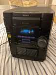Aparelhagem SONY cassetes e CDs